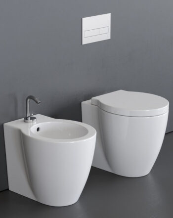 Bidé Collection Easy EVO. Acabado Blanco Brillo.