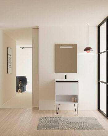 Mueble de baño + Lavabo Cerámico YOKO